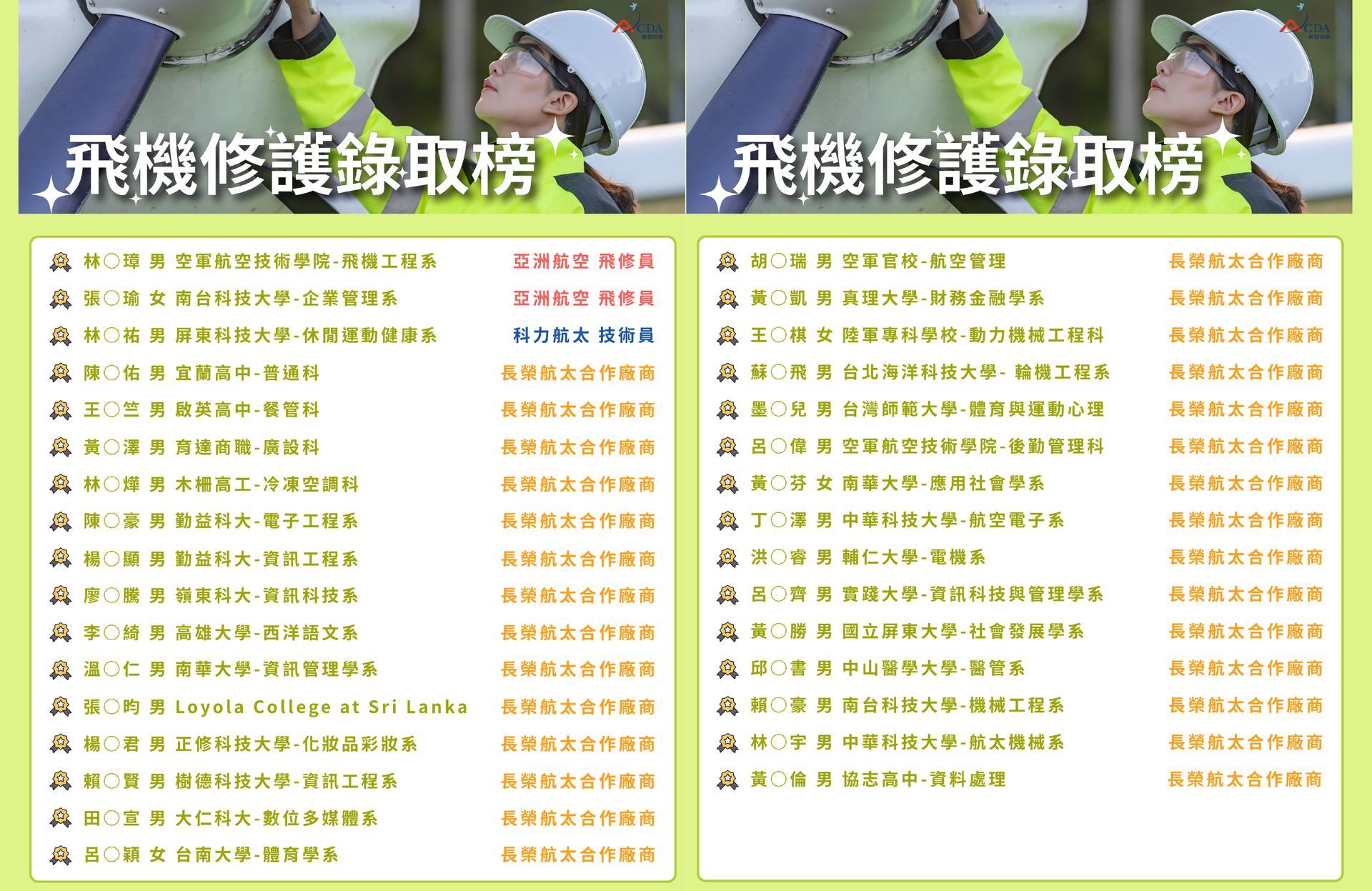 飛機修護、飛機維修、丙級飛機修護證照、乙級飛機修護證照、職訓課程、免費課程、免費培訓、退輔會職訓