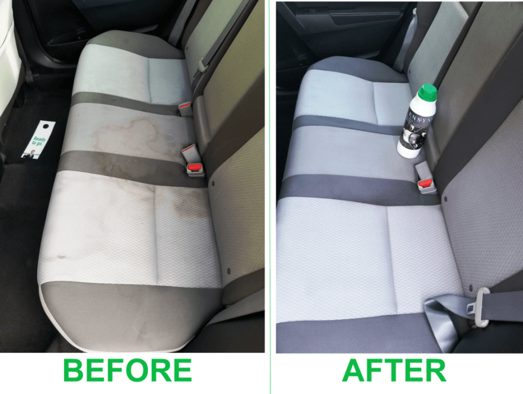 The car cleaning-detailing sometimes could be challenging but not with Ensynox organic enzyme. 4