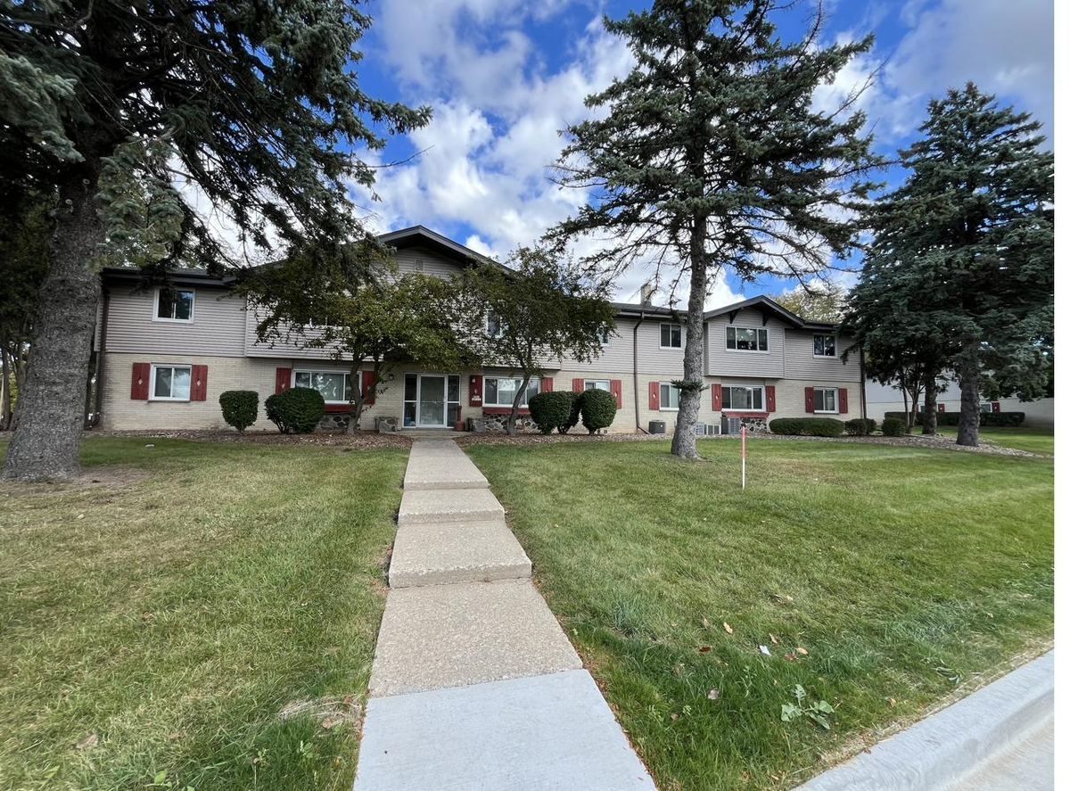 Bright, spacious living room in a West Allis apartment for rent