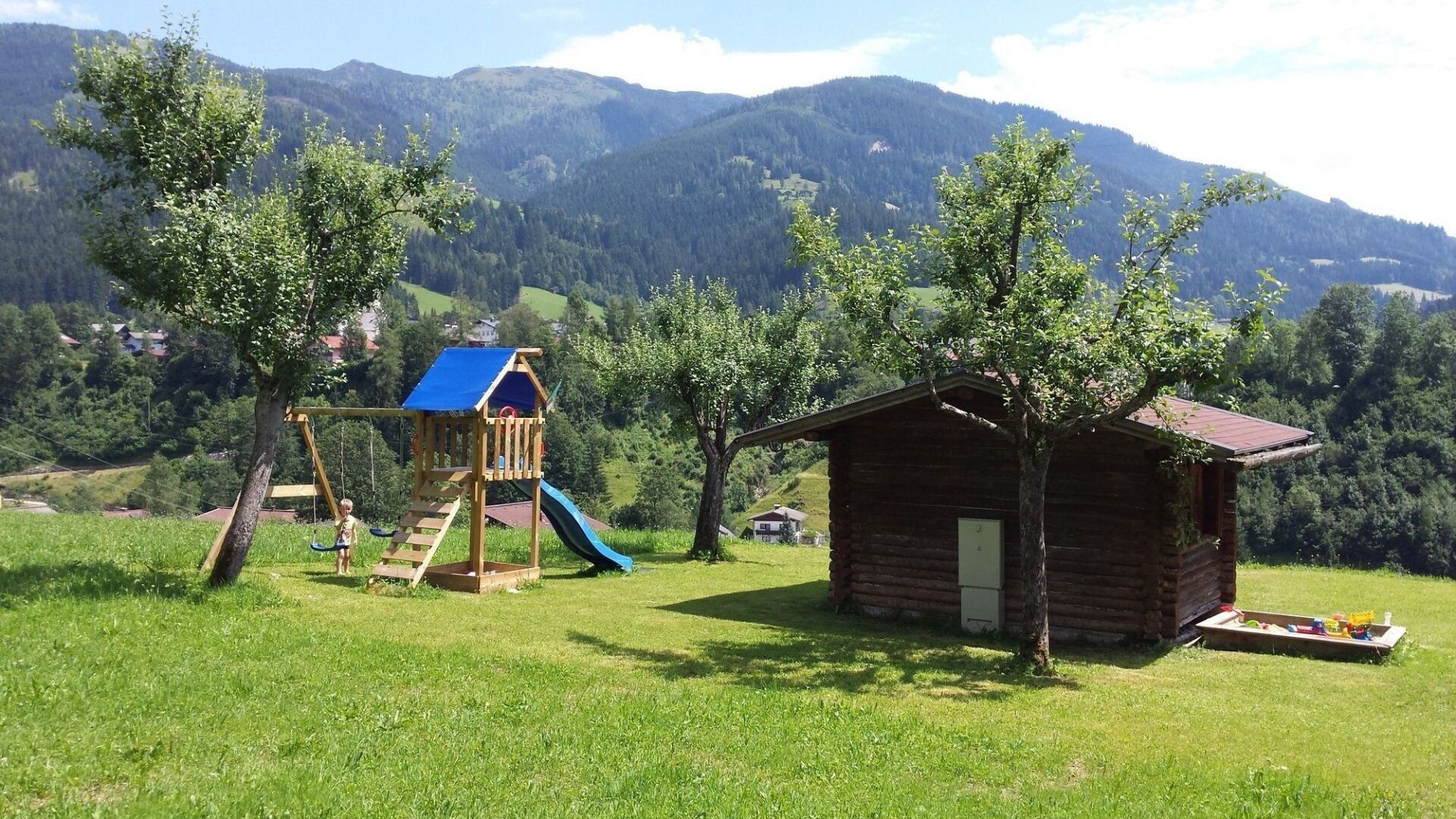 Spielplatz im Garten
