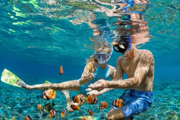 coppia in mare