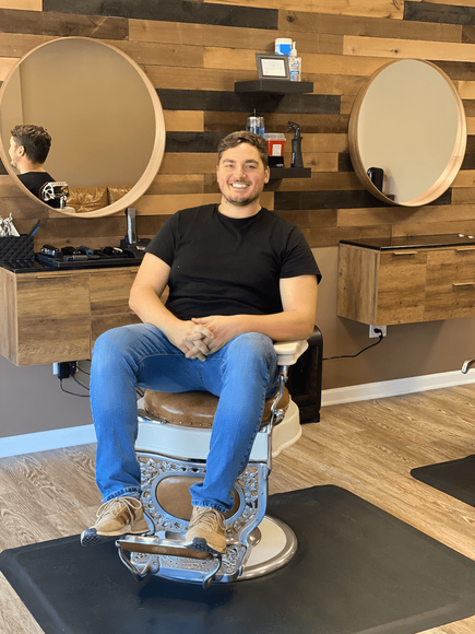 Albion Lumani Owner of Albi's Barber Shop