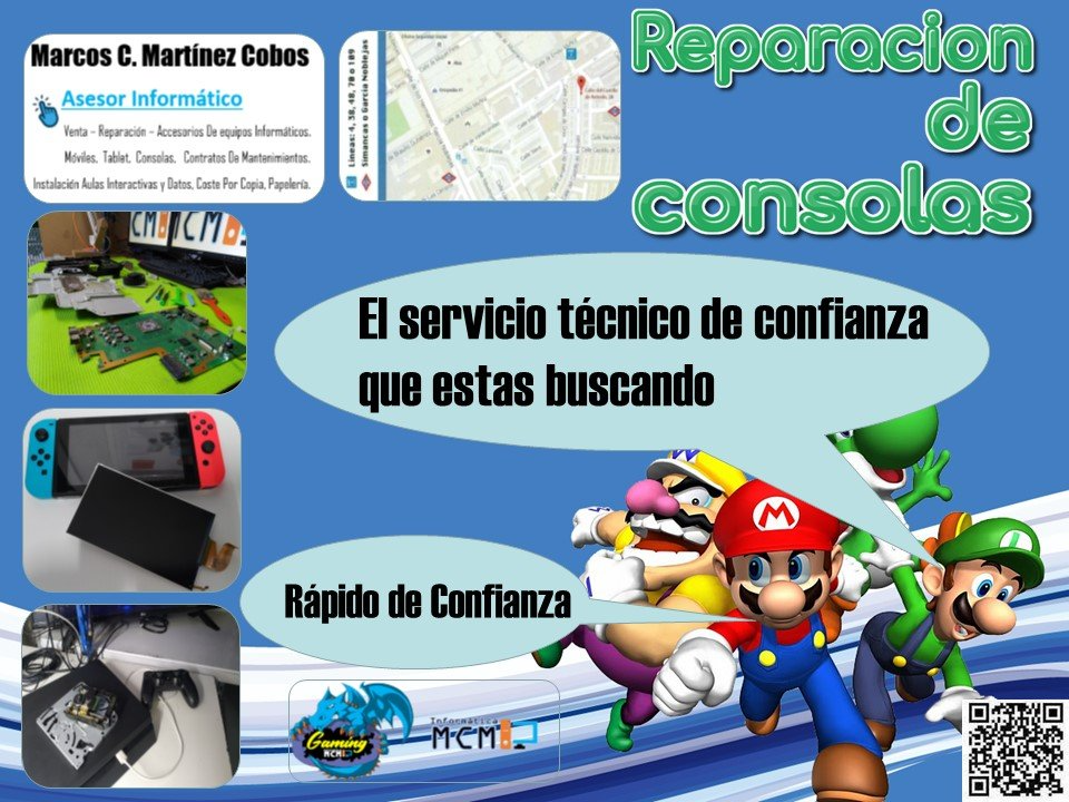 Reparacion Consolas