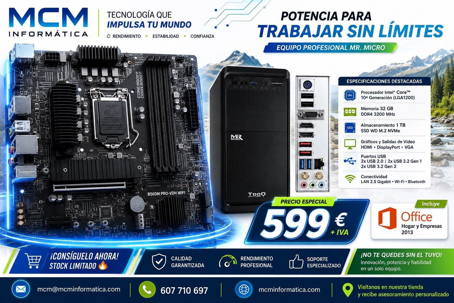 McM Informatica I5 10 Th 16Gb M2 1 TB
