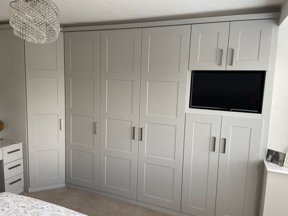 Bedroom made by our manufacturers in Leeds