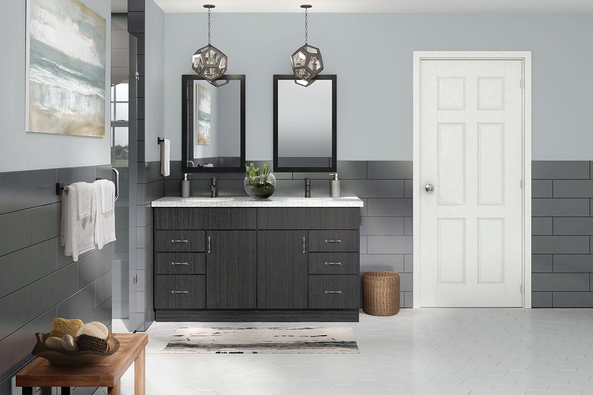 RDW Homes Bathroom Remodeling Textured Laminate