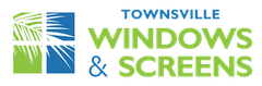 Logo with palm leaves and the word