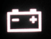 A picture of a battery with a plus sign on it.