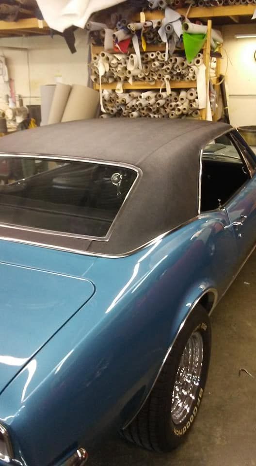 Before Changing Color Of Top Cover - Des Moines, IA - Iowa Auto Top & Upholstery