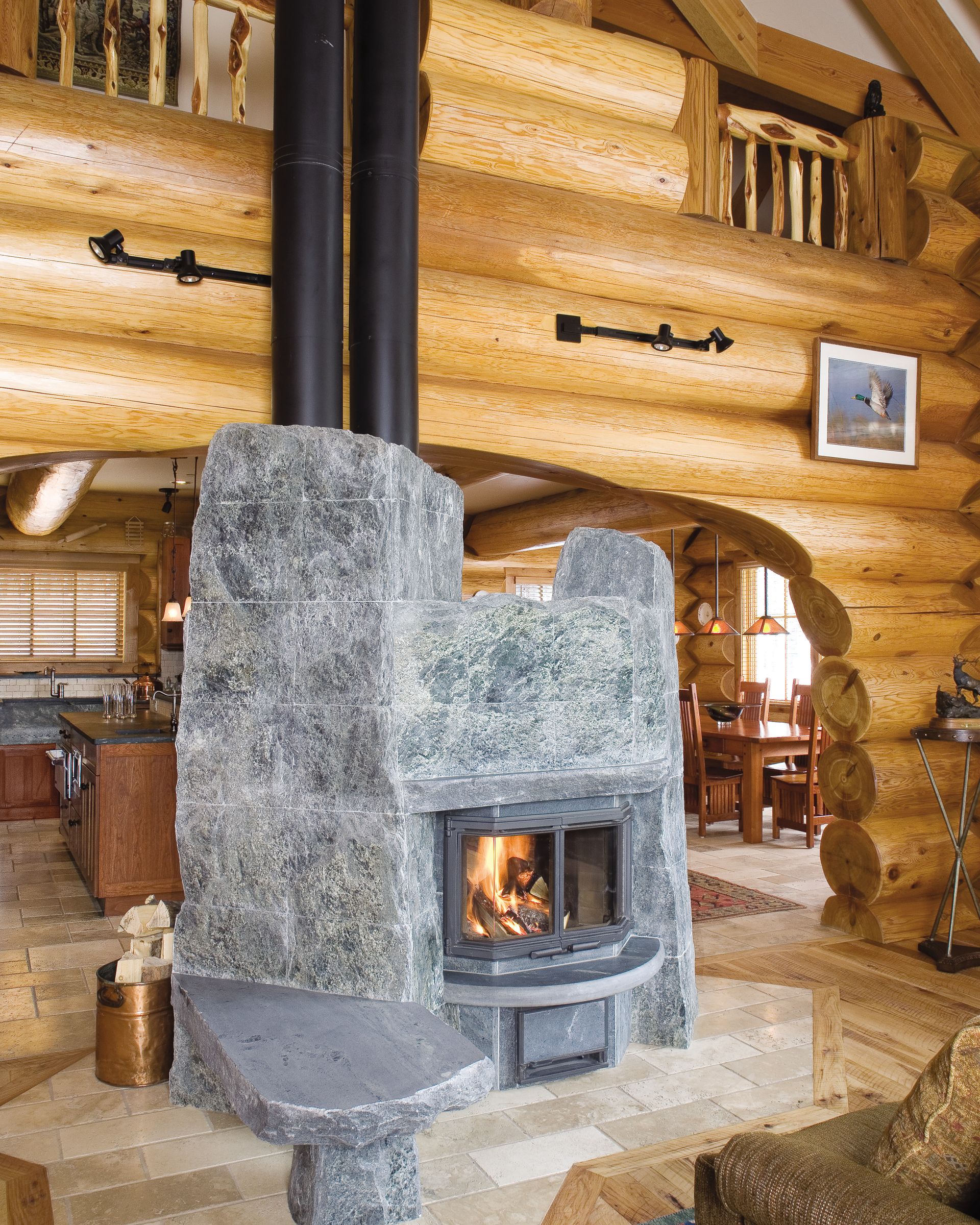 Efficient Tulikivi Fireplaces | Designs