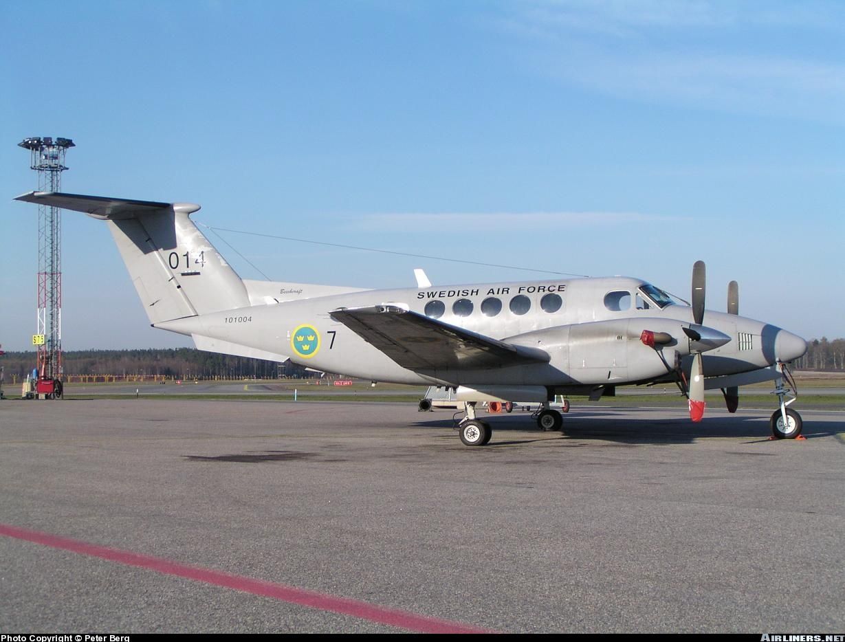 Flygsimulator Beechcraft King Air.