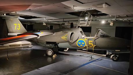Vår SK60-flygsimulator är en riktig SK60.