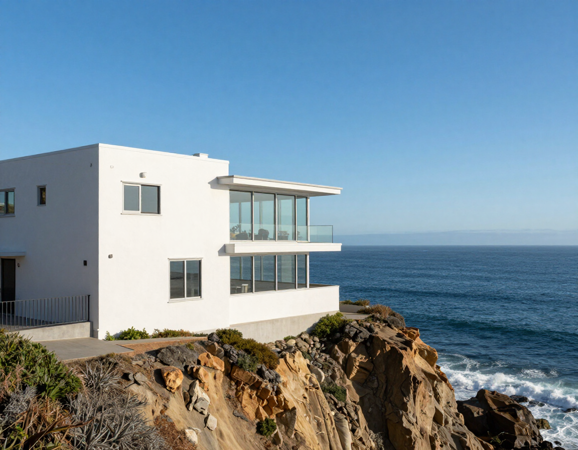 La Jolla clifftop estate