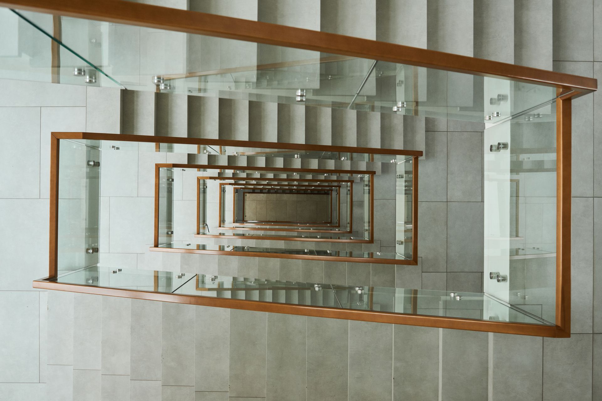 tromba delle scale di un condominio