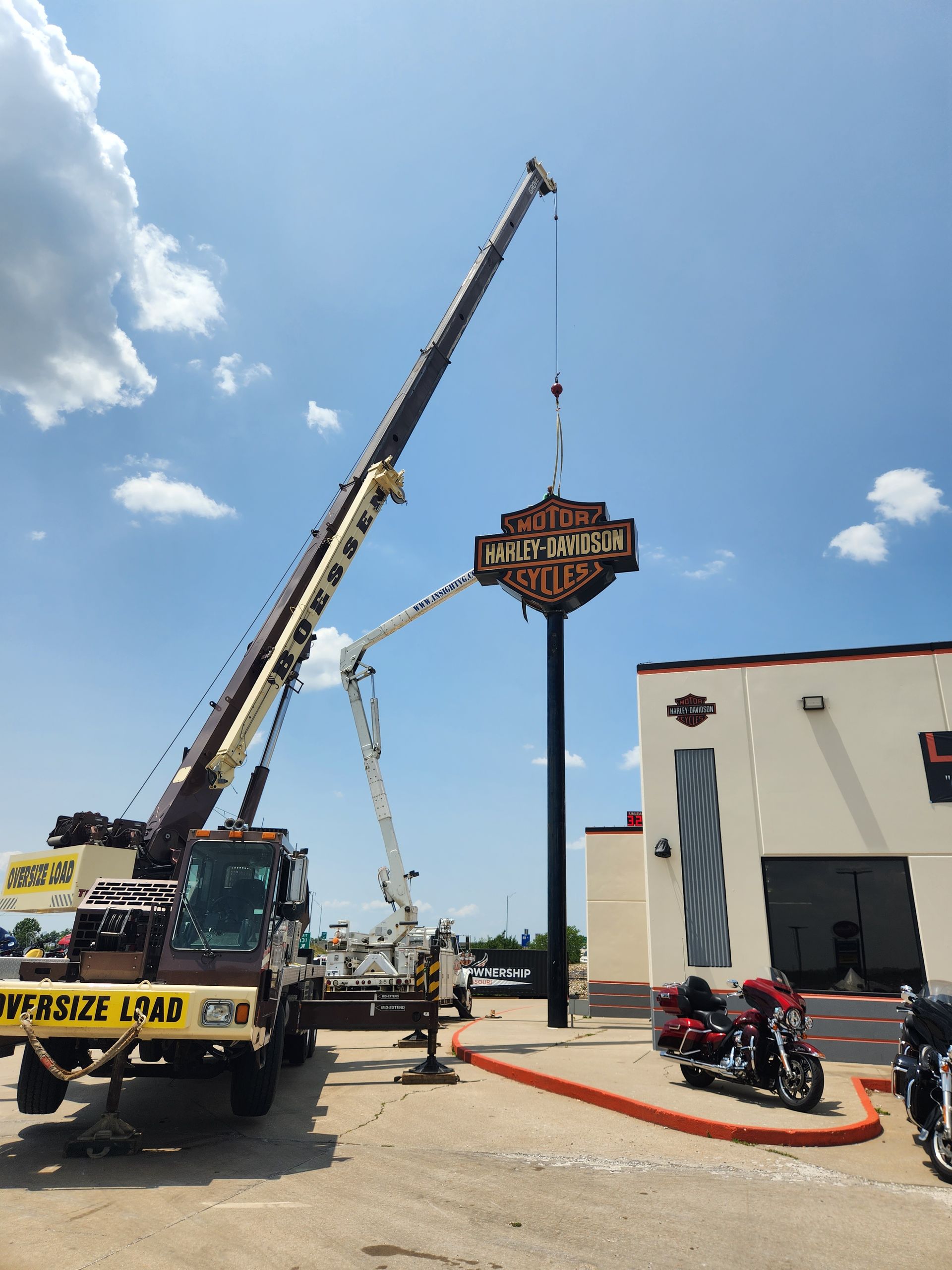 Business Sign Installation