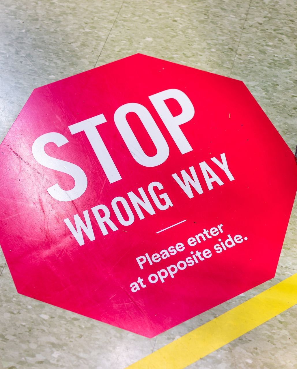 Interior Floor Signage