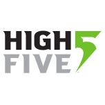 The logo for High Five, featuring the word