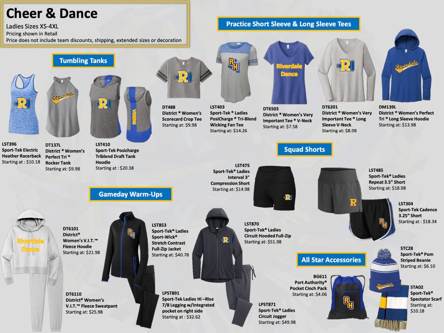 Custom Cheerleading Uniforms