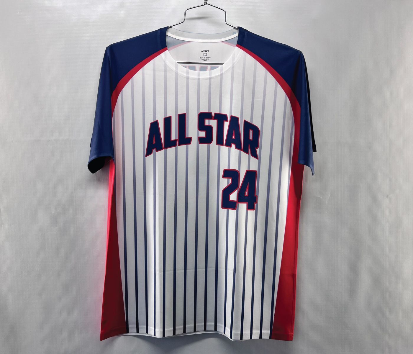 Custom baseball team jersey with