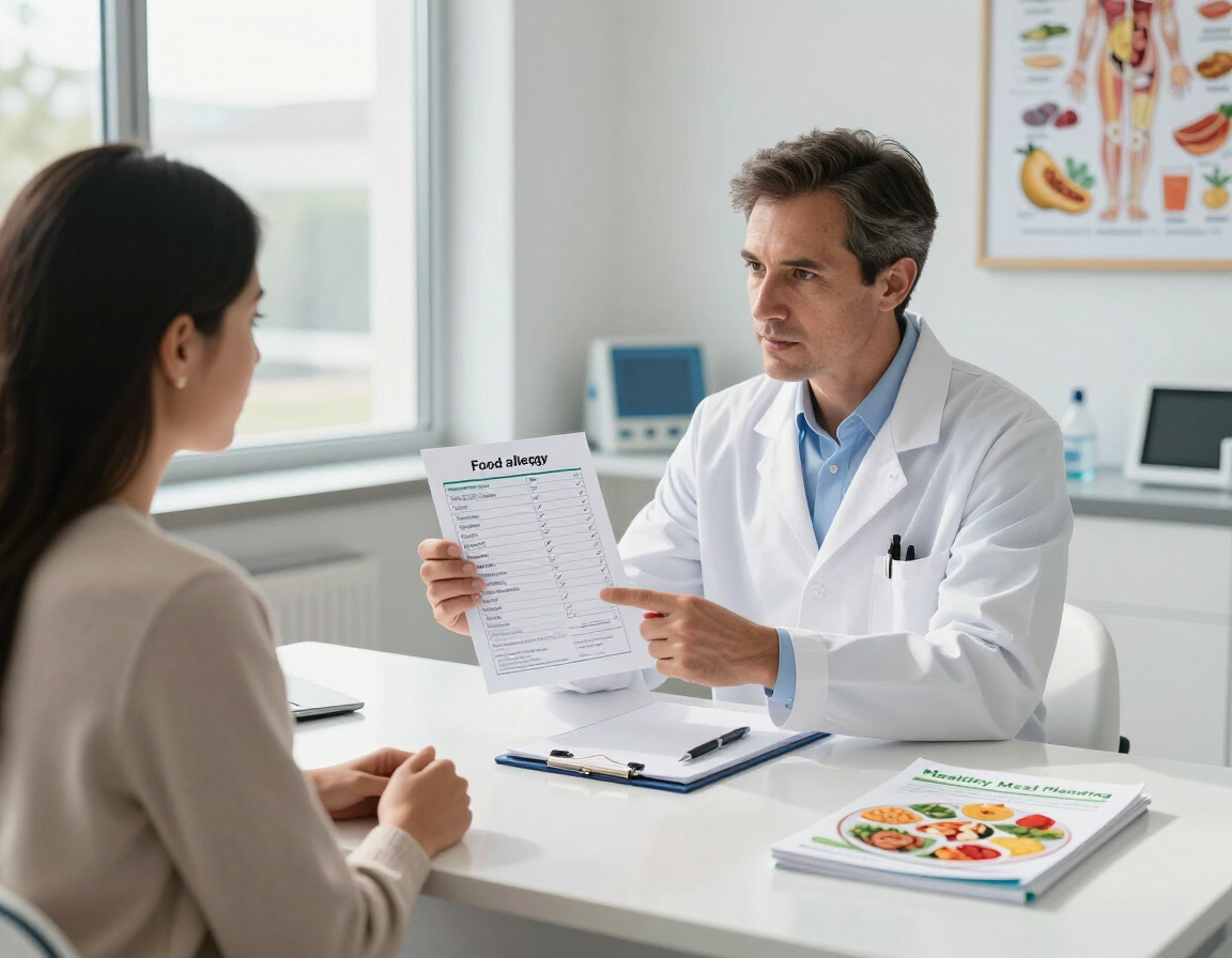 Consulta por alergia alimentaria