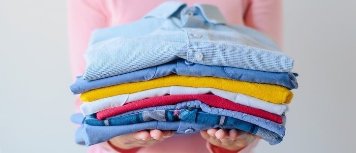 Dropping off laundry in Richmond, TX