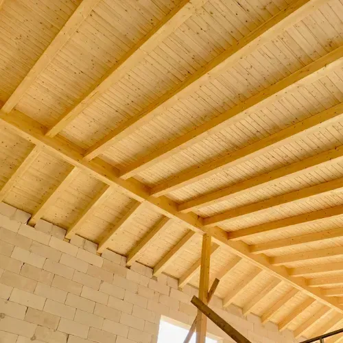 construccion de tejados o cubiertas con madera laminada o maciza en teruel