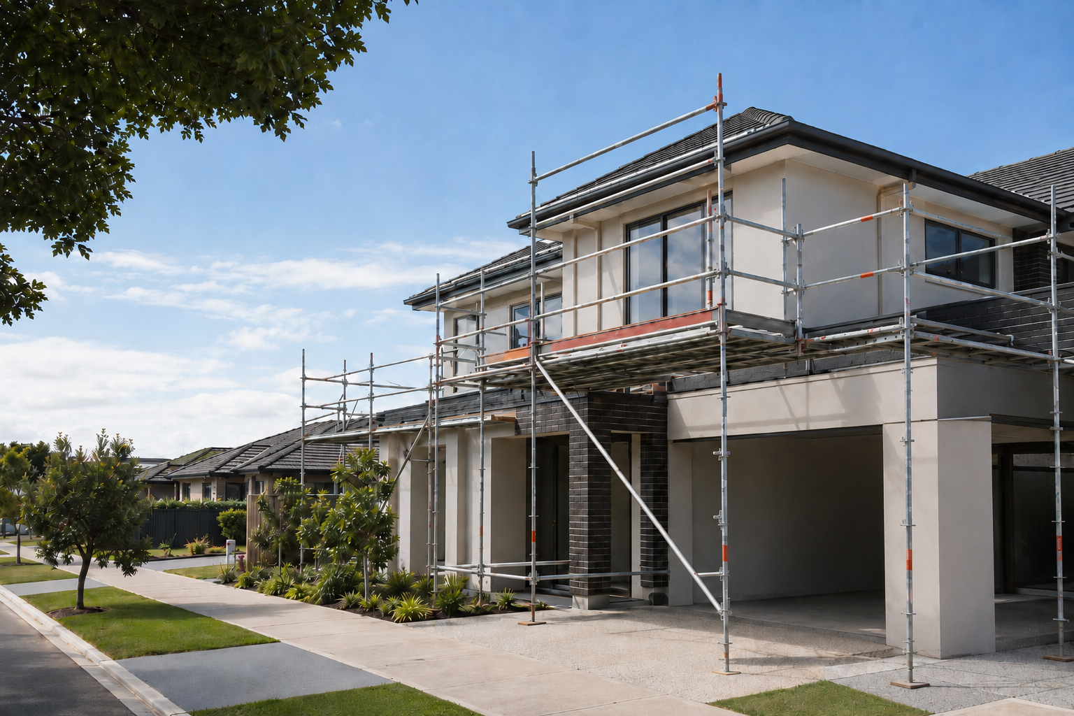 Residential scaffolding