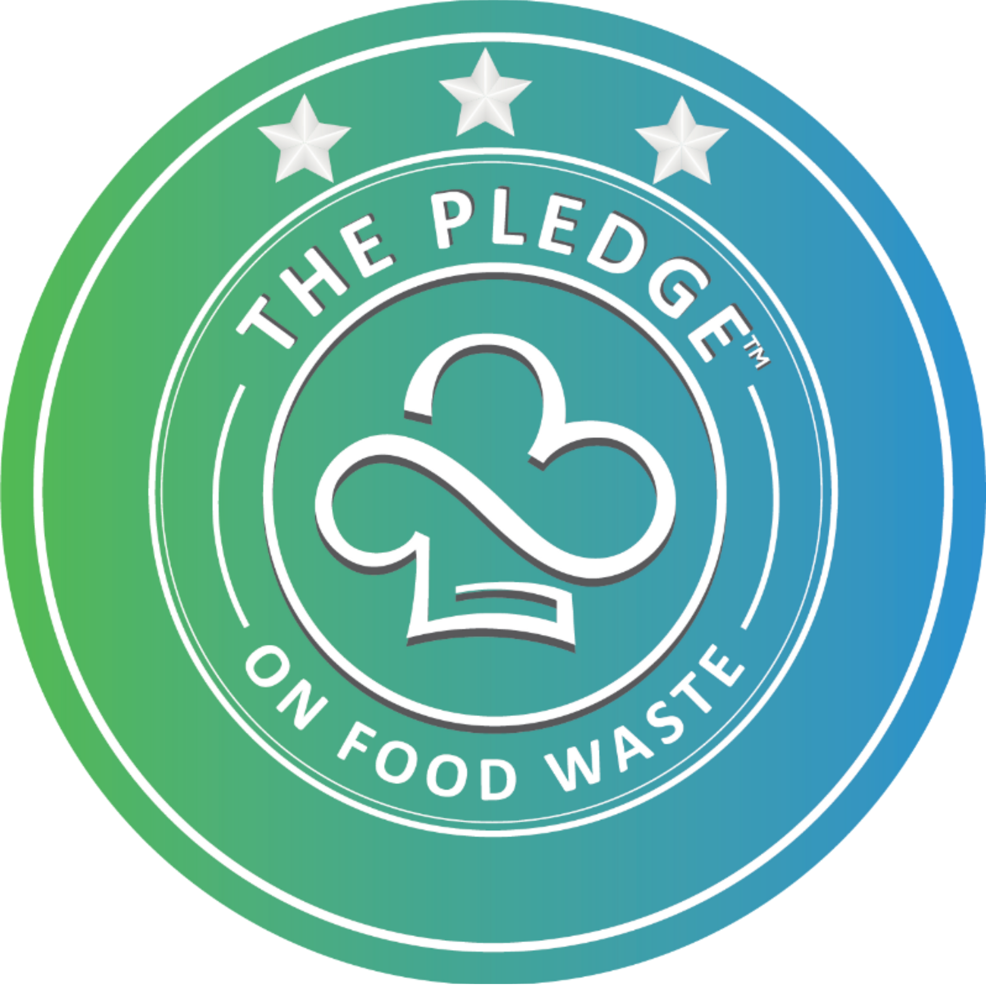 Insignia Nivel All-stars Certificación The Pledge on Food Waste