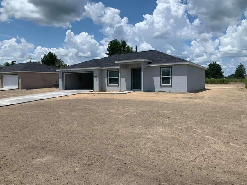 Land clearing project complete in Ocala, FL.