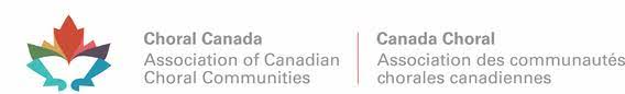 The logo for the association of canadian choral communities