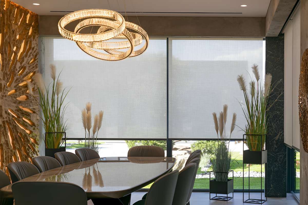 A House With a Window With a Blind on It — Manning Blinds & Awnings in Taree, NSW