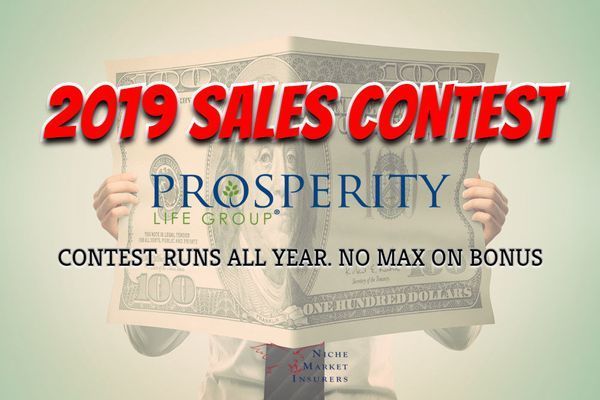 Prosperity Life 2019 Sales Contest