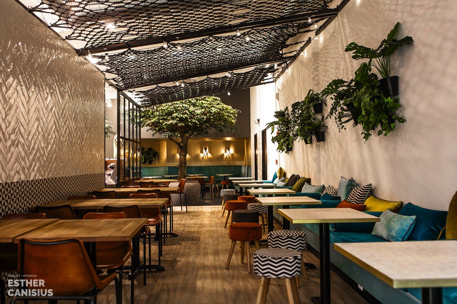 Beschut en met groen - Restaurant Rotterdam