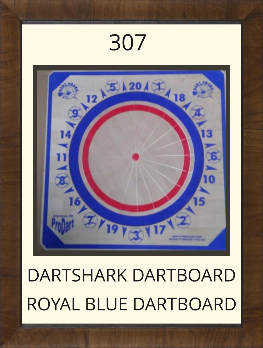 American Prodart Dartboard Baseball 307