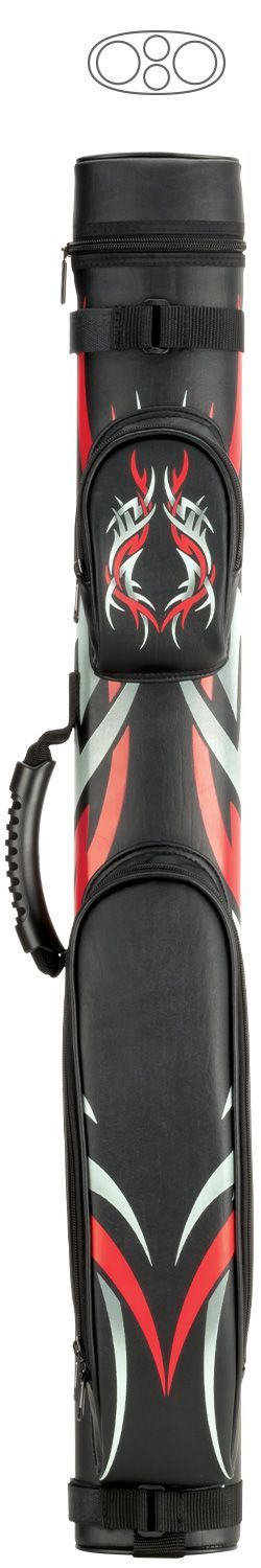 2x2 Red Tribal Designer Case  75-0934