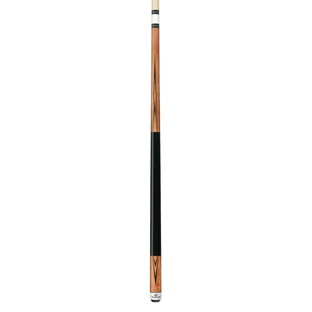 Players 4 Point Natural Wrapless Cue C-802