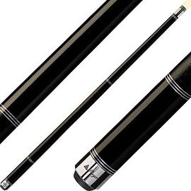 Players Black Cue with Faux Leather Wrap C-970