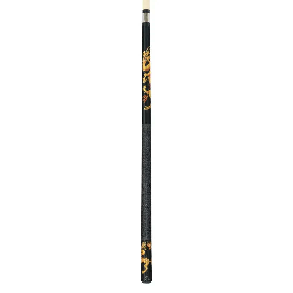 Players Golden Dragons Cue with Black Linen Wrap D-DRG