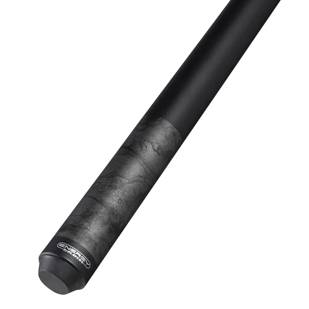 Energy by Players Matte Gunmetal Smoke Wrapless Cue ENS3