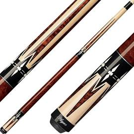 Players Cherry & Natural Wrapless Cue G-2290