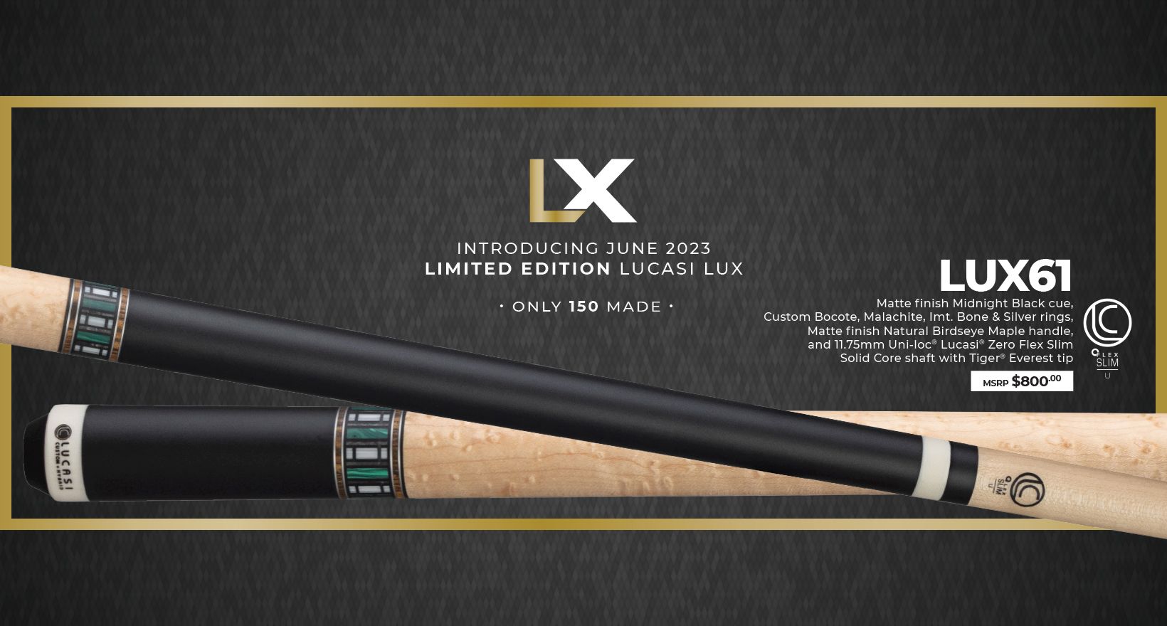 Lucasi LUX61 Pool Cue
