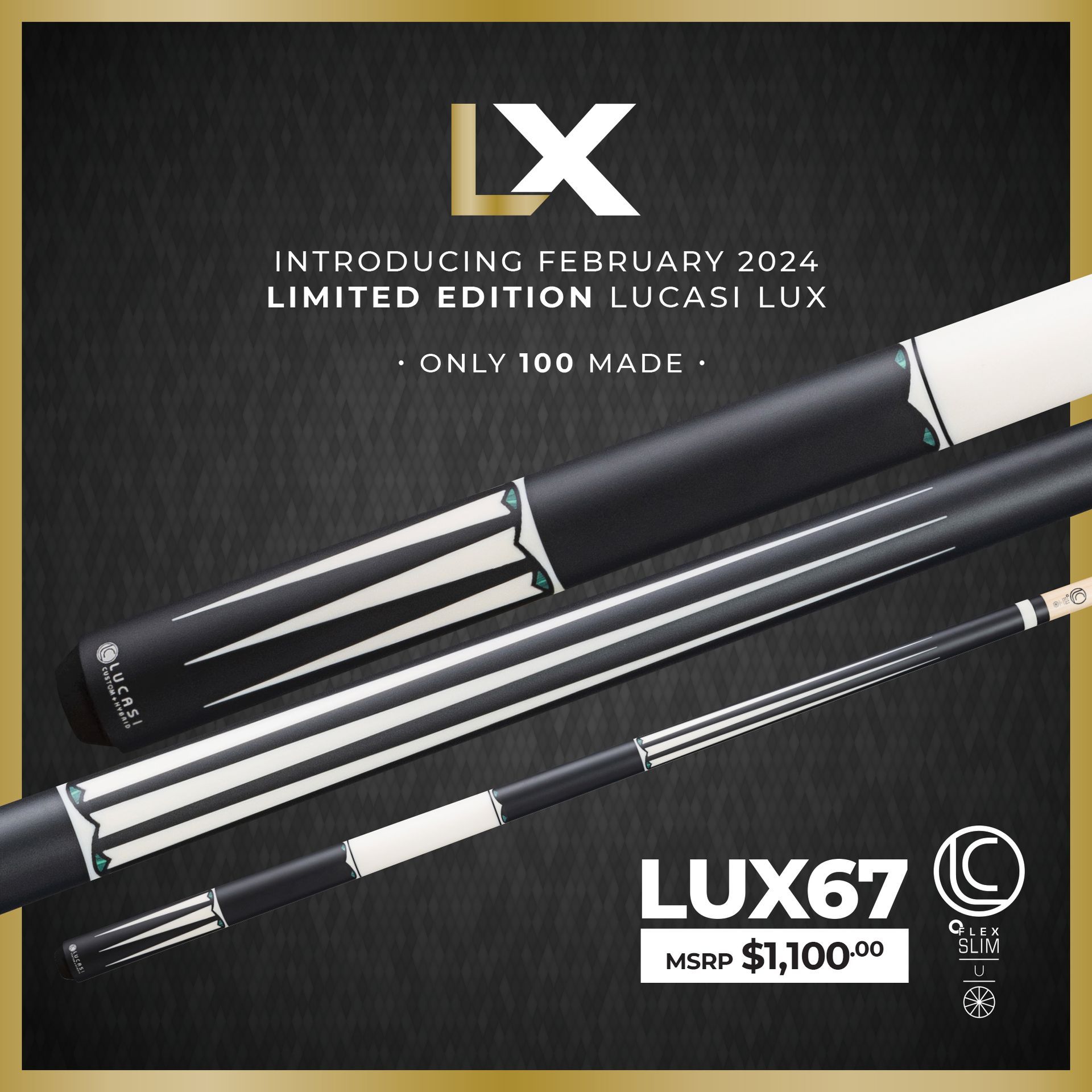 Lucasi LUX67 Pool Cue