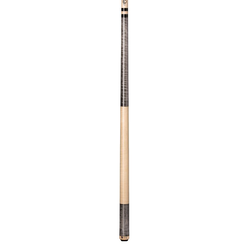 Lucasi Custom Grey Stained & Natural Birdseye Wrapless Cue LZC5