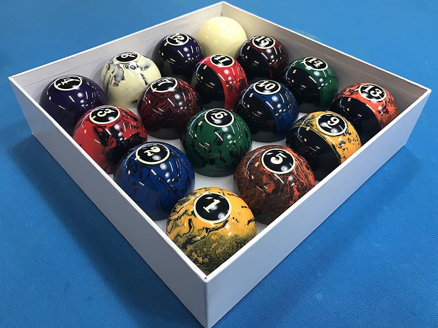 MBCB Pro Series Black Marbleized Ball Set