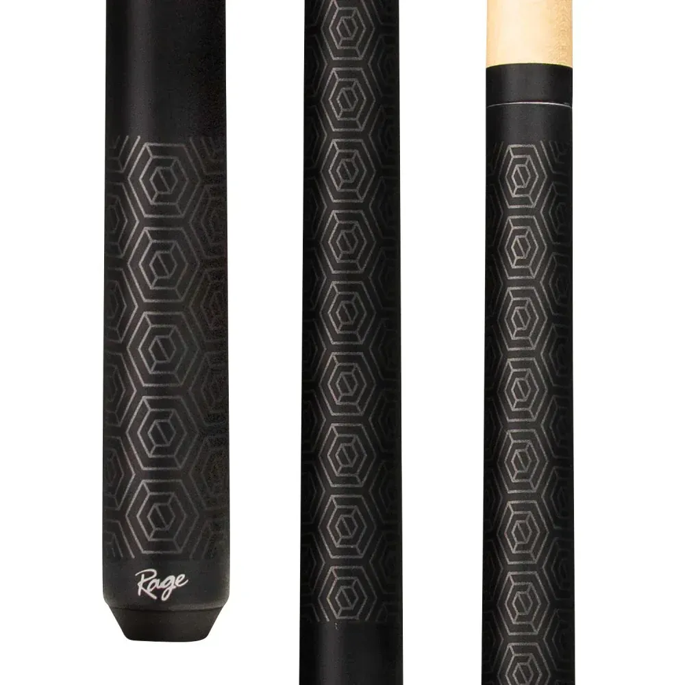 Rage Matte Raven Rambler Wrapless Cue RG113