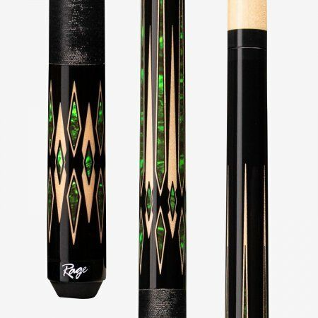 Rage Emerald Emperor Cue with Black Nylon Wrap  RG186