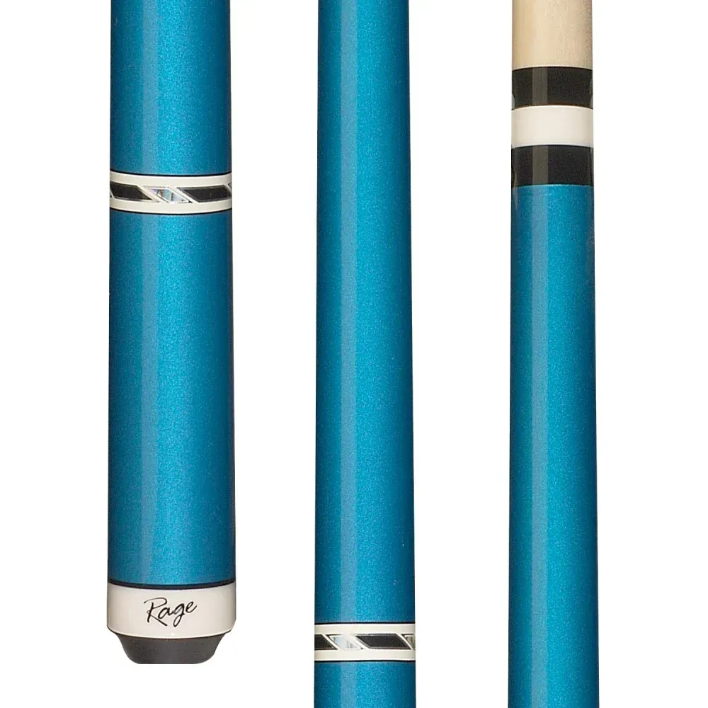Rage Metallic Blue Charger Wrapless Cue  RG95