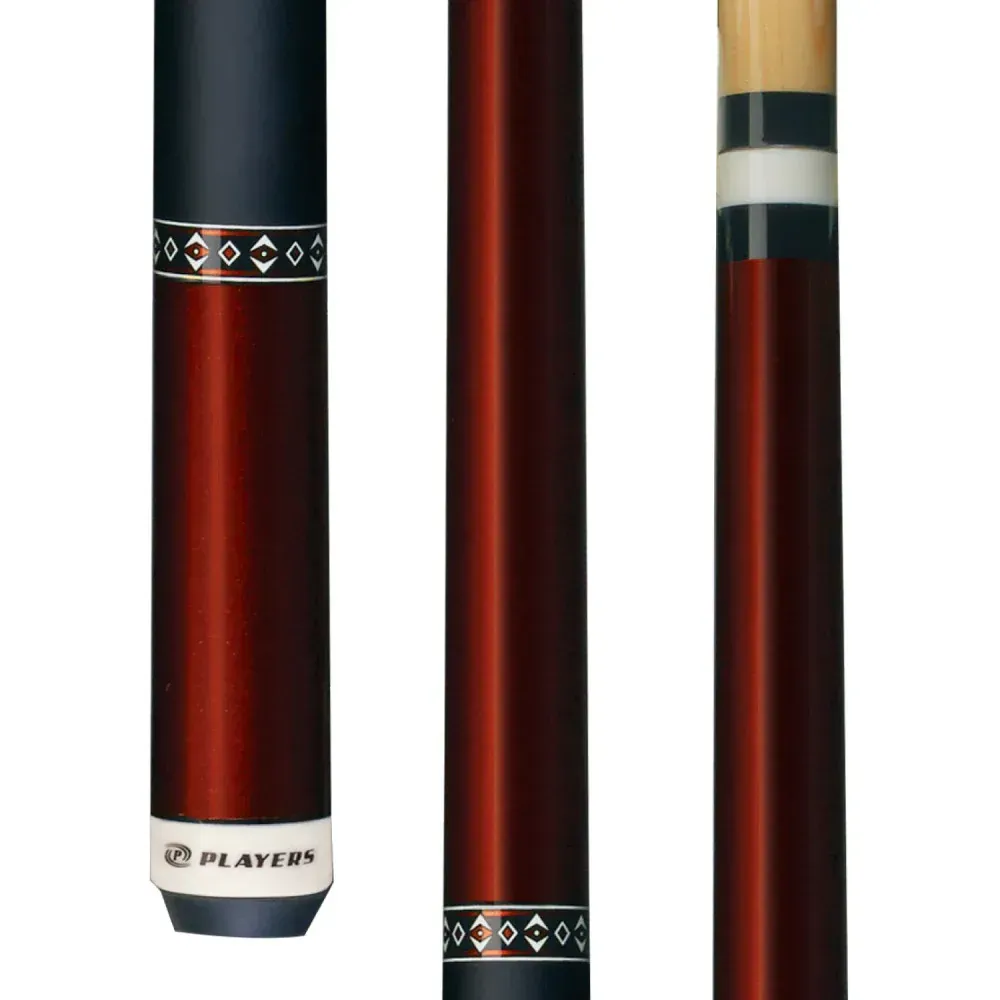 Players Copper Gloss Wrapless Cue C-601