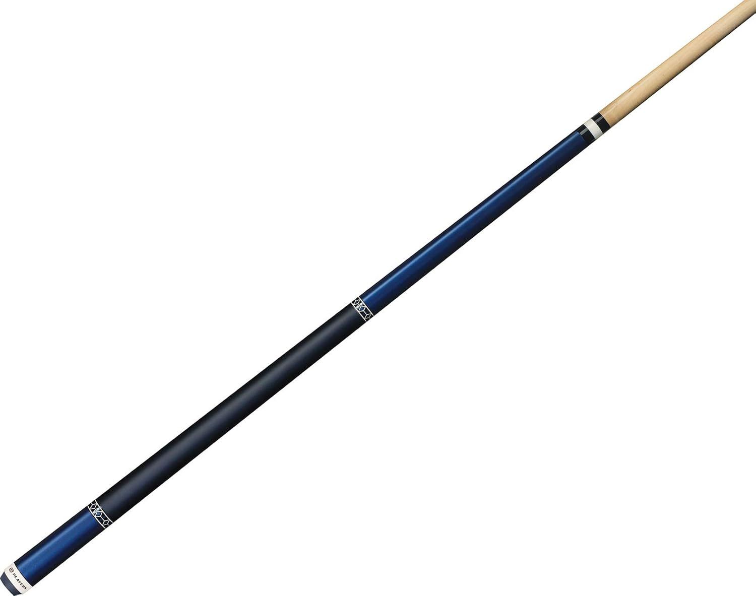 Players Brilliant Blue Gloss Wrapless Cue C-602