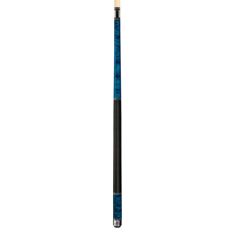 Players Blue Birdseye Cue with Black Linen Wrap C-955